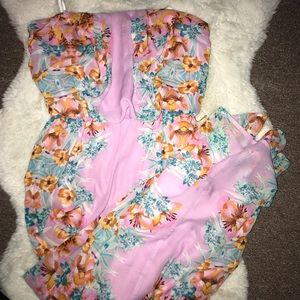 Floral Pastel Maxi Dress